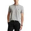 Polo Ralph Lauren Solid Logo Embroidered Pullover Short Sleeve Polo Shirt Men Tops Gray MNPOKNI1N820213-050