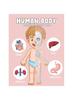 The Human Body Preschool Activity Book : Hands-On Fun for Kids Book