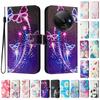 Fireworks Butterfly Luxury Painted Leather Case Wallet PU Leather Book Style Cover for Xiaomi 6X 11 12,Redmi 6 7 8 9 10 12,Redmi Note 7 8 9 10 11...