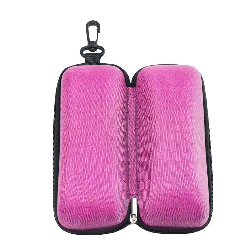 Компрессионный Прочный Легкий Компактный Чехол для Солнцезащитных Очков Дорожный Компактный Шнурок Молния Чехол для Переноски Очков