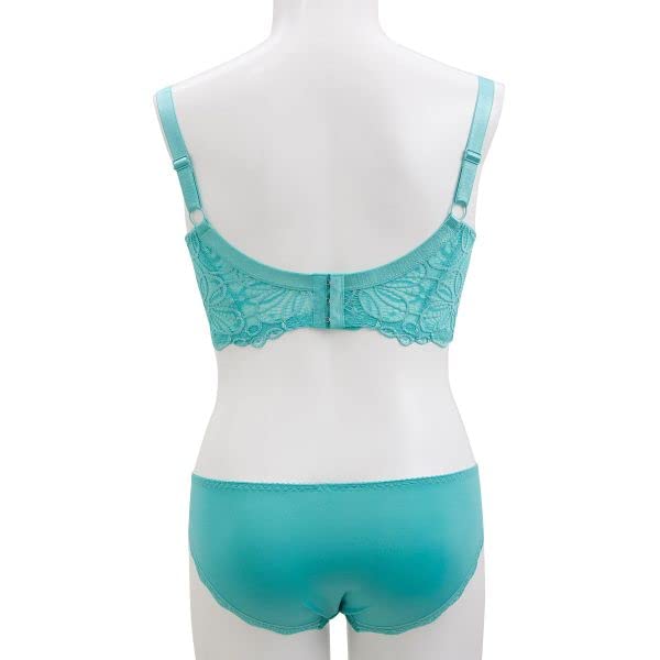 Galaxy Beautiful Breast Высокий бюстгальтер и трусики GHI, Без спинки, По бокам, Чашка 3/4, Комплект, (RE-Красный, G70)