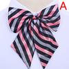 Women Bowties Striped Bow Ties Silk Tie Bow Tie Butterfly Neck Wear Collar