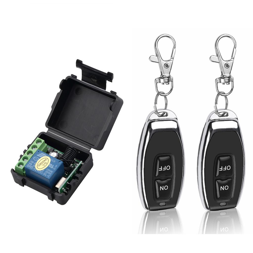Умный дом 433 МГц DC 12 В 1CH беспроводной пульт дистанционного управления реле приемник передатчик универсальный пульт дистанционного управления