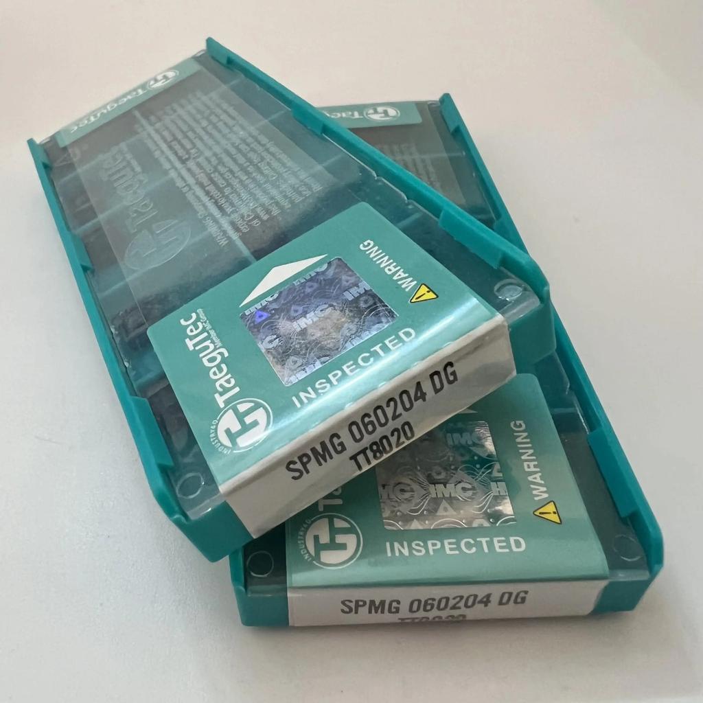 TaeguTec / SPMG060204DG TT8020 /Original Genuine CNC Alloy Blade 10 PCS