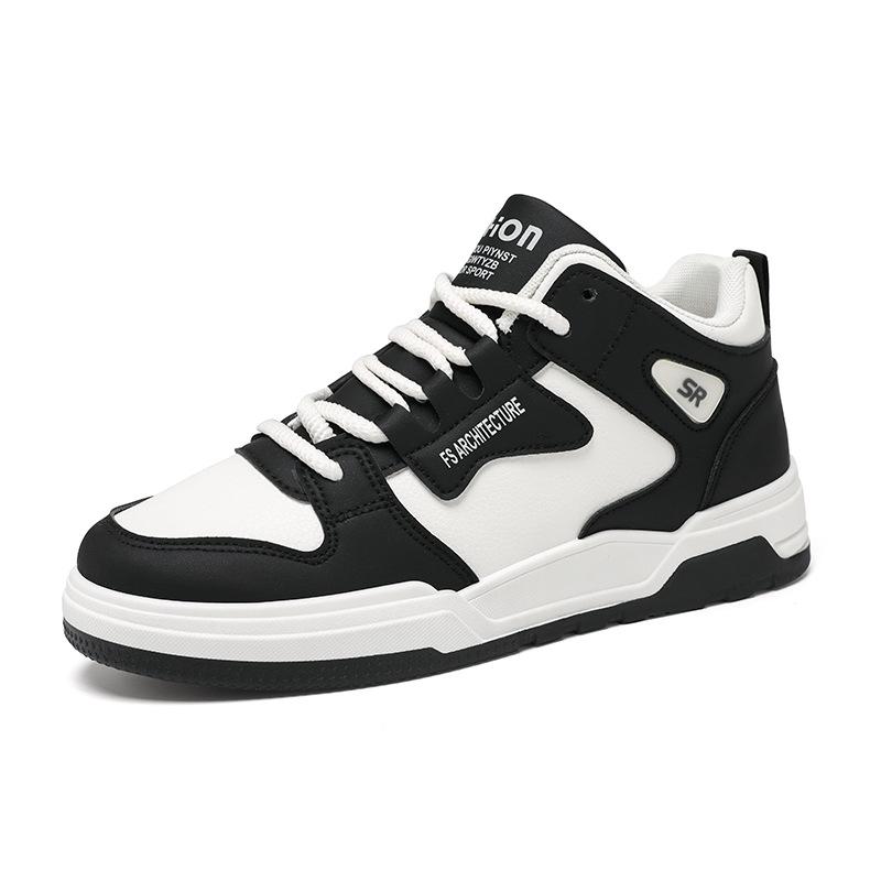 Осенняя мужская обувь Дышащая обувь с высоким берцем Мужская трендовая спортивная обувь на платформе Повседневная обувь для сноуборда Модная обувь