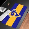 Коврик для мыши Rams Team Spirit, Коврик для мыши, Игровой коврик для мыши, Коврик для клавиатуры, Декор для стола для компьютера, ноутбука, Подарок для фаната, Подарок на день рождения