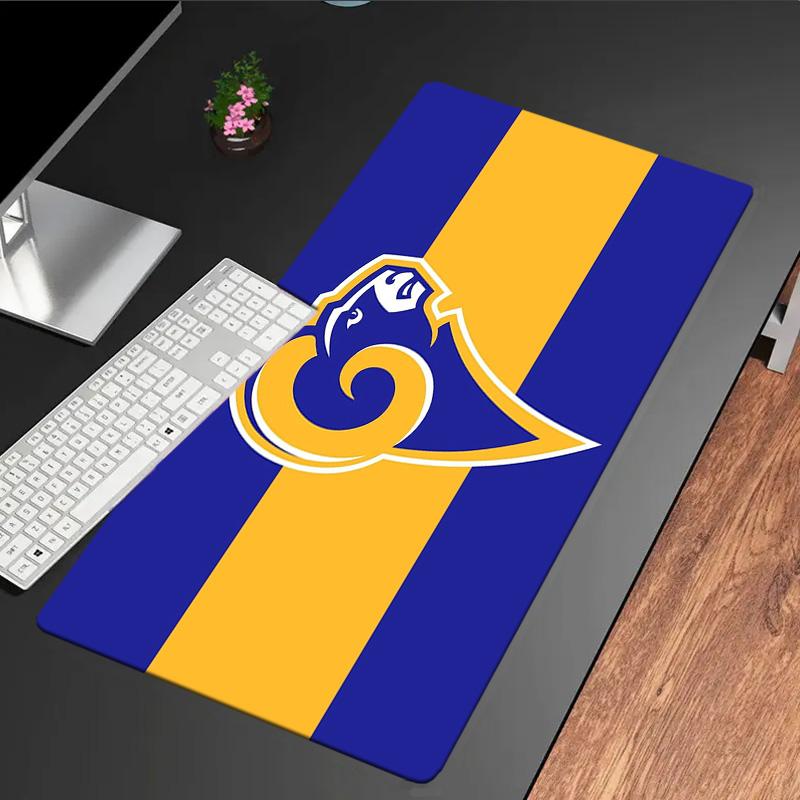 Коврик для мыши Rams Team Spirit, Коврик для мыши, Игровой коврик для мыши, Коврик для клавиатуры, Декор для стола для компьютера, ноутбука, Подарок для фаната, Подарок на день рождения