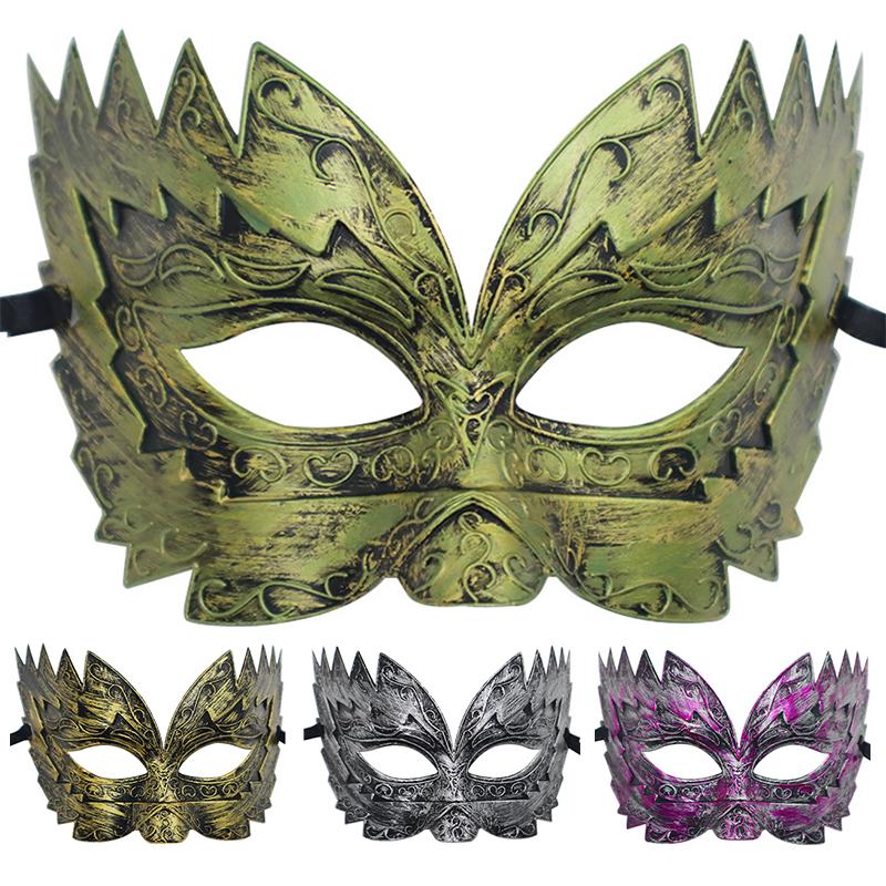 Halloween Cosplay Eye Masks Retro Dance Half Face Party Masquerade Party Supplies Props