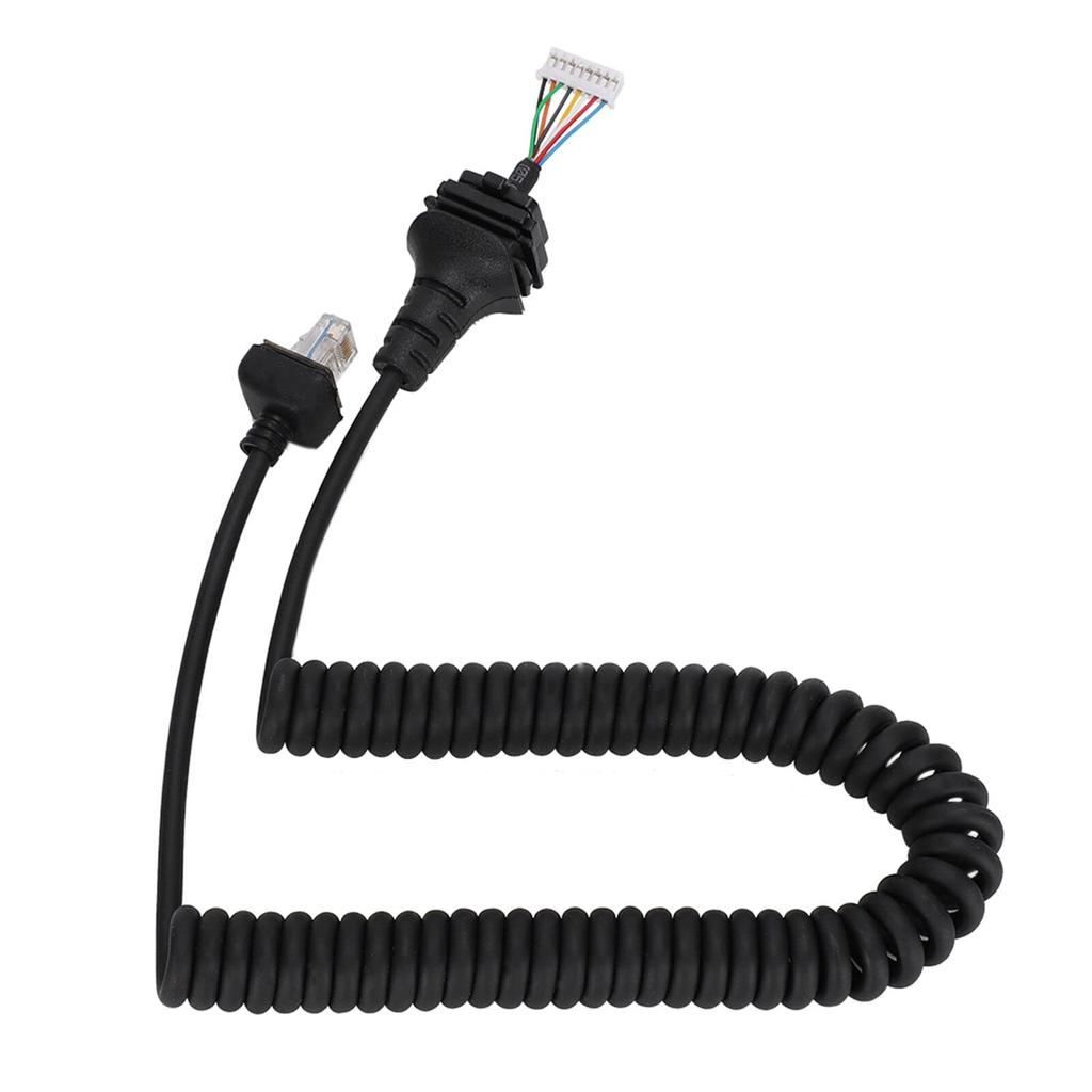 Replacement DIY Handheld Microphone Extension Cable for ICOM Radio Microphone 8-Pin HM-152 Walkie-Talkie