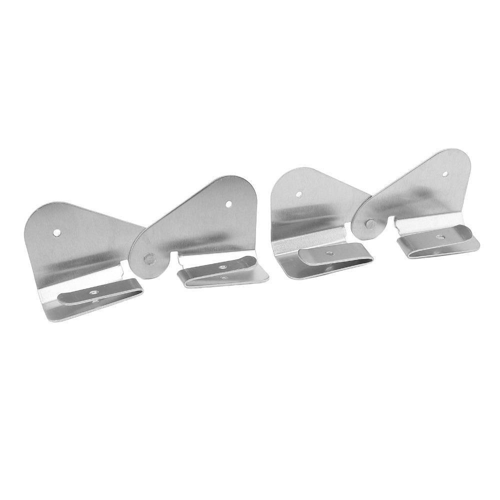 2set Easy To Install Downspout Flip-Up Hinge Rain Water Gutter Hinge For Gutter System