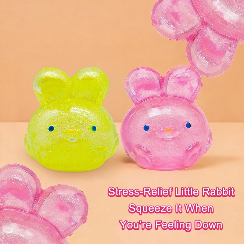 Rabbit Bear Duck Squishy Fidget Toy Squishy Party Favors Stress Releasing Decorations Desk Accessories
