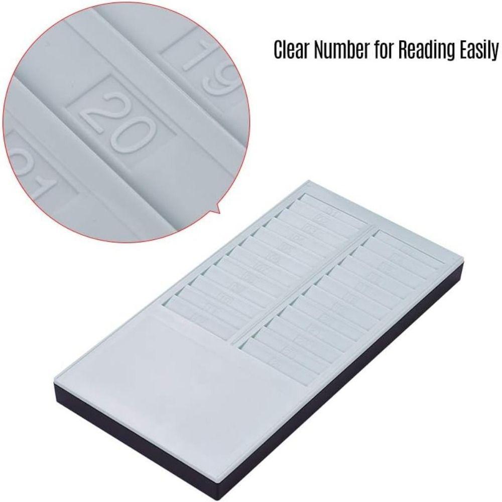 Пластиковый органайзер-держатель для табелей учета рабочего времени, настенный, для записи времени и расчета заработной платы, склад