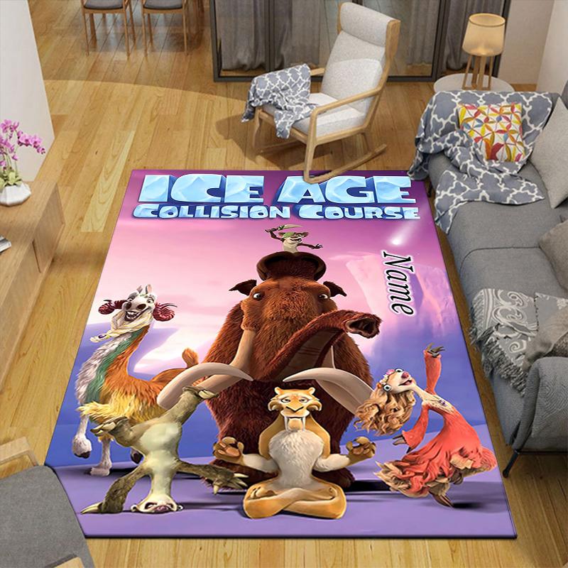 Custom 1Pc Ice Age Collision Course Rug Office Carpet Indoor Outdoor Entrance Doormat Nonslip Soft And Comfortable Living Room D91677