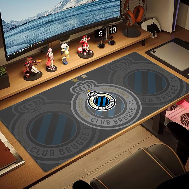Коврик для мыши Club Brugge K V Большой игровой коврик для стола Нескользящий коврик для ноутбука/планшета XXL Коврик для мини-ПК Игровой коврик с заблокированным краем_XIA