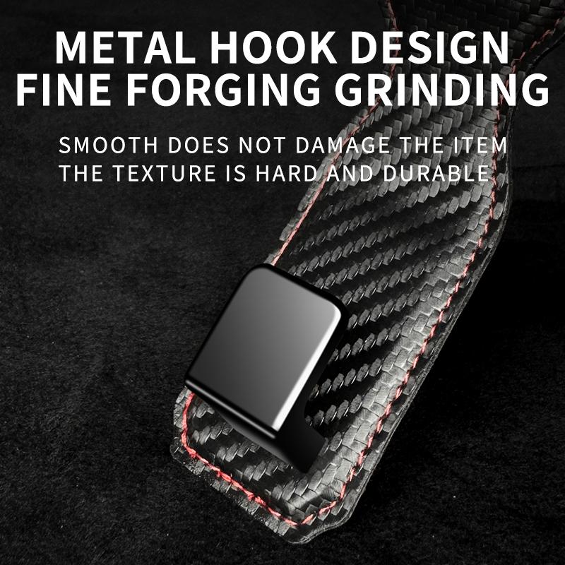 Универсальный крючок для подголовника автомобильного сиденья, одинарный/двойной крючок для хранения на заднем сиденье автомобиля, вешалка, держатель для хранения сумочки