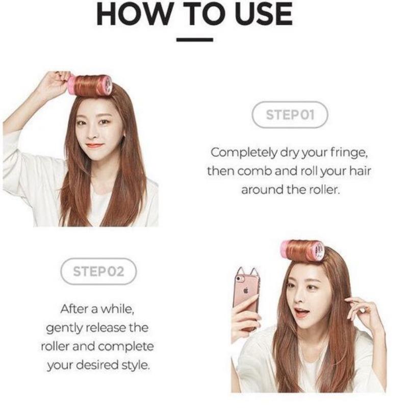 FILLIMILLI Large Bangs Hair Roller Jumbo Size