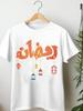 Ramadan Graphic Women 3d Print Womens T Shirt Cute Clothing Fashion Casual Short Sleeve Cartoon Lady Clothes