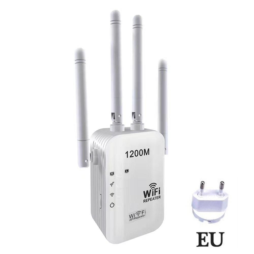 WiFi Range Extender Repeater 1200Mbps Dual Band Wireless Router Signal Booster