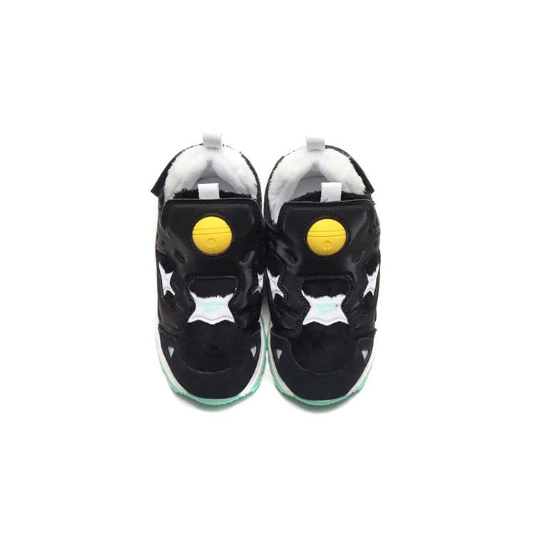 (ТД) Reebok Doraemon x Instapump Fury 'Черно-белый' Детские GV7286