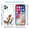 CJ105 Zootopia Disney Soft Shell Transparent Phone Case for Motorola Moto G7 G8 G9 G84 G85 G73 G24 G15 Z2 Play Power Plus