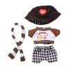 Costume Accessories for 17cm Dolls, Doll Top and Pants Set