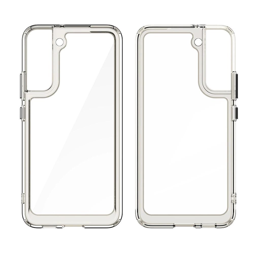Outer Space Case Case For Samsung Galaxy S22+ (S22 Plus) Hard Cover With Gel Frame Transparent