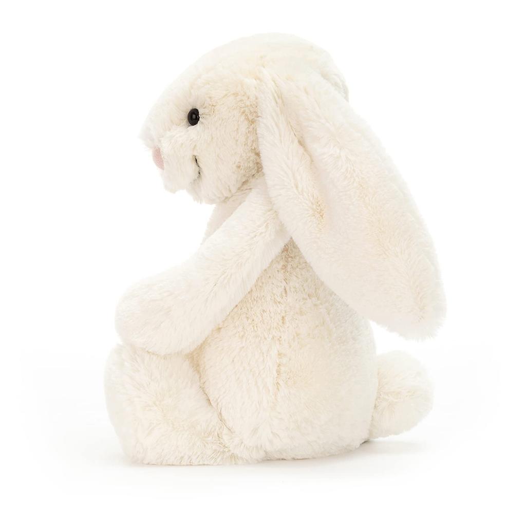 Jellycat Bashful Bunny M Плюшевая игрушка Сидящий Кролик Кремовый, 20 см,