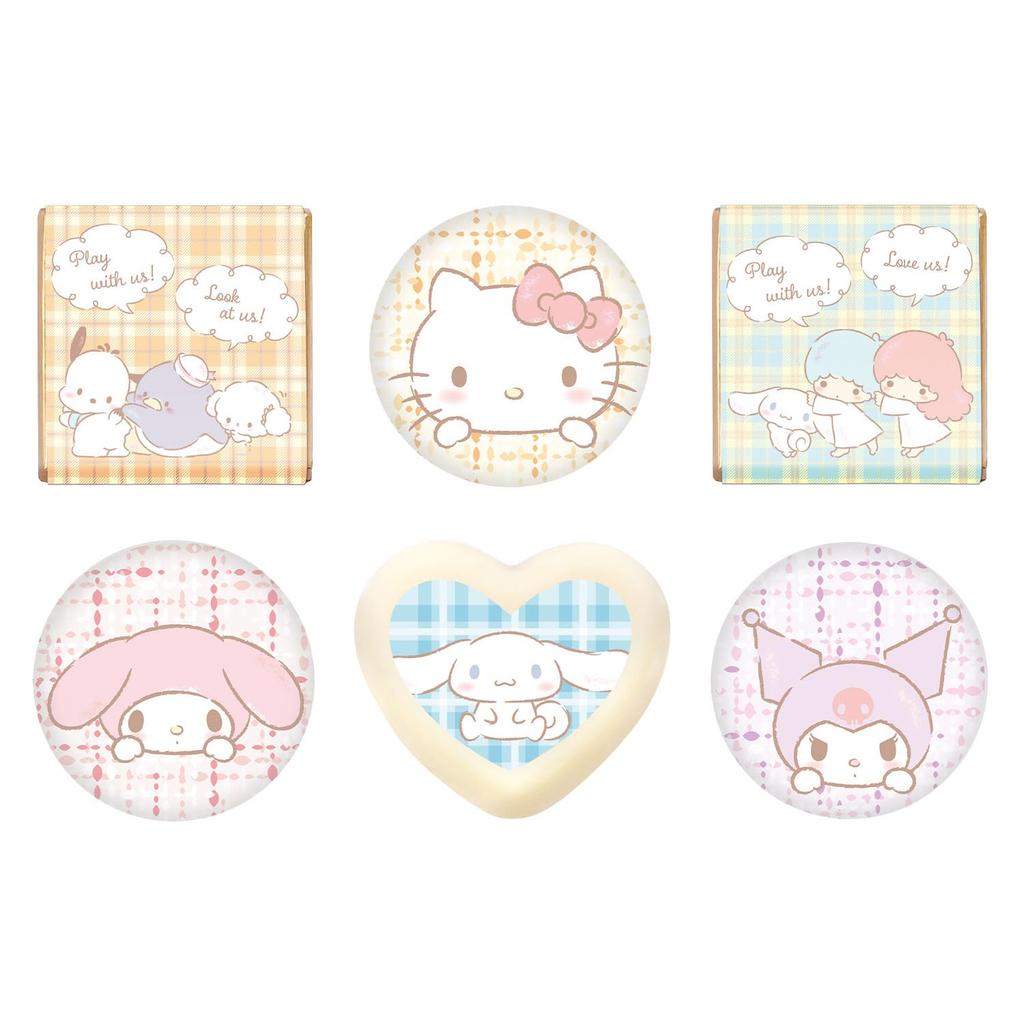Сердце Sanrio Ассорти Шоколадных Конфет Набор Игрушек Полу-Шоколад [Коробка 12]