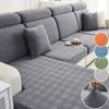 New Jacquard Sofa Covers Soft Elastic Sofa Seat Cover For Living Room Chaise Lounge L-Shaped Sofa Slipcover Solid Color Home