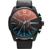 Мужские часы Mega Chief Chronograph DZ4323 с черным циферблатом