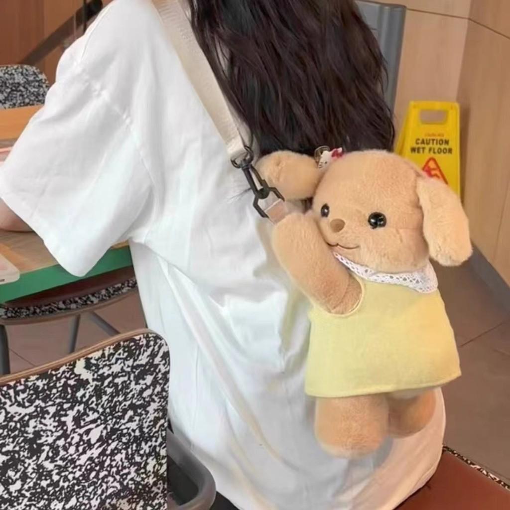 Плюшевая собачка Sylvanian Families Мультяшная Сумка через плечо на молнии Для повседневного использования
