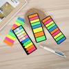 Stationery Note Adhesive Memo Pad Paper Sticker Planner Stickers Bookmarks Fluorescent Notes