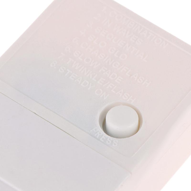 Светодиодная гирлянда 2/4-ходовая 8-режимная подсветка Twinkle Ek-04 диммер гибкая лента для освещения реплика переключателя регулируемая ручка контроллер