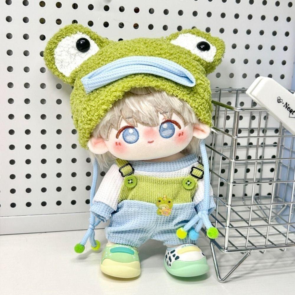 Cartoon 20cm Dolls Clothing Set Cool Cute Miniature Dress Suit Fashion Cosplay Clothes  Cotton Doll
