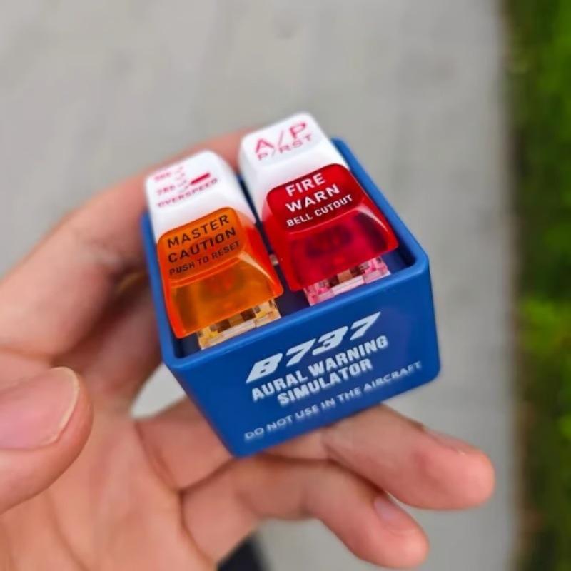 1 шт. эмулятор предупреждающего звука, брелок-подвеска, сигнализация пилота и экипажа