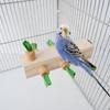 Деревянная игрушка-фиксатор для жевания птиц для африканских серых попугаев, корелл, неразлучников