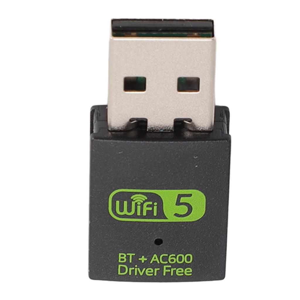 USB WiFi5 Bluetooth Адаптер 600 Мбит/с 2.4 5 ГГц Двухдиапазонный USB Беспроводной Сетевой Донгл Адаптер для Ноутбука Настольного ПК
