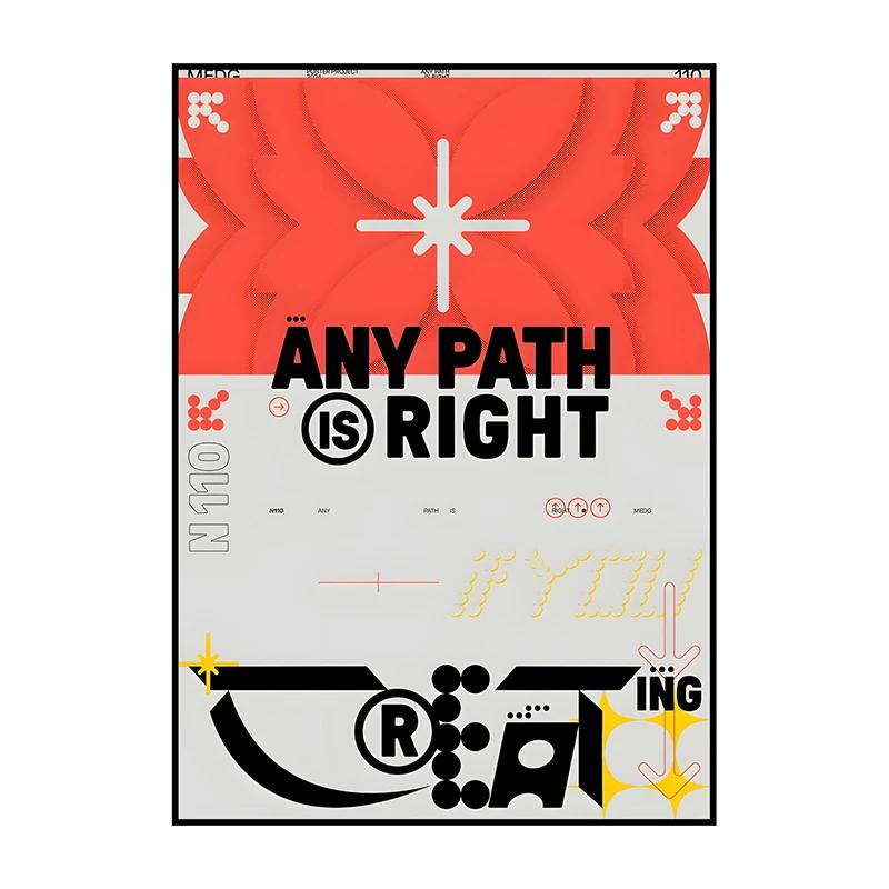 Vintage Abstract Classic Art Poster Print Time & Space Canvas Painting Wall Art Picture for Modern Room Bedroom Home Decoration