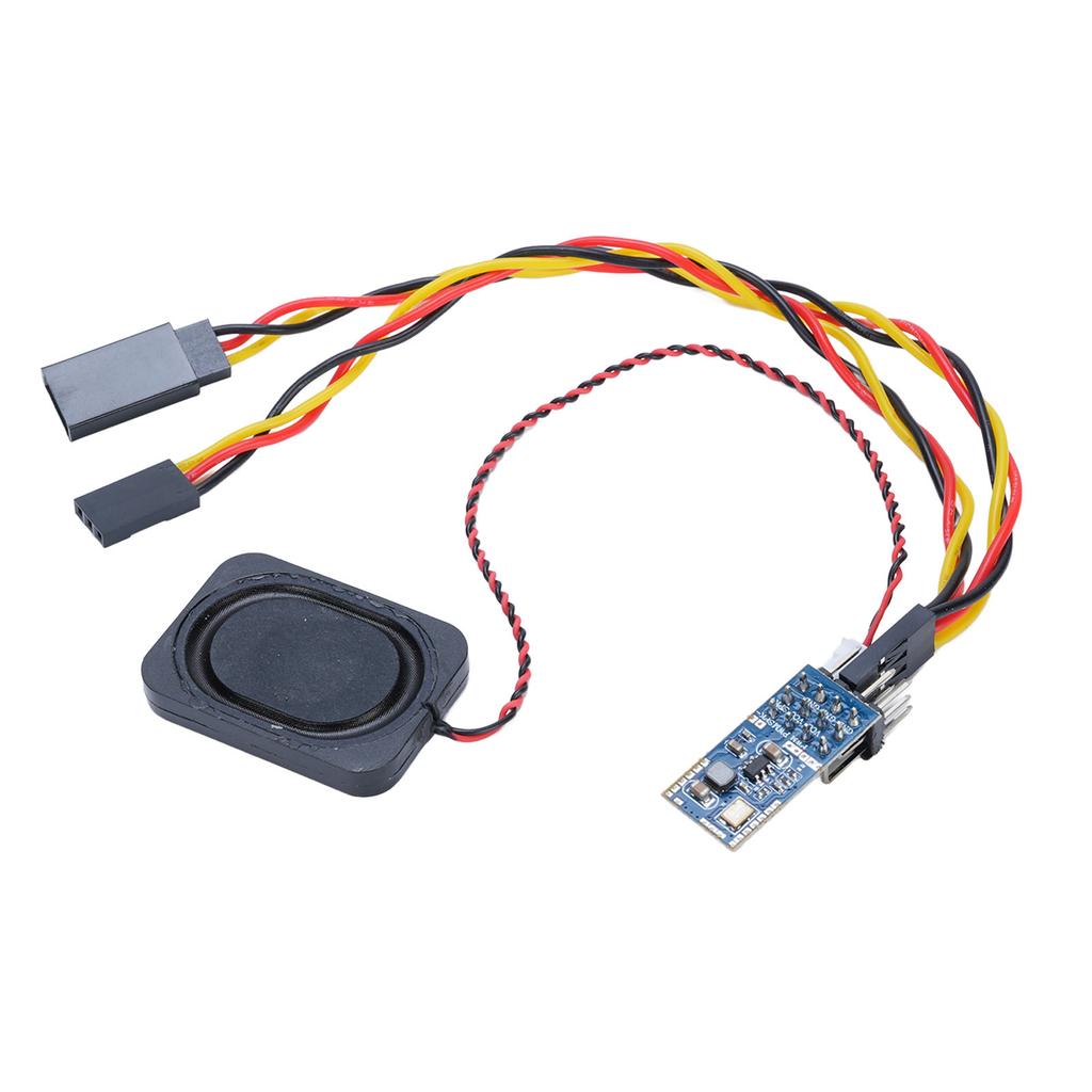 Симулятор звука двигателя радиоуправляемой машины Модуль имитации звука двигателя для радиоуправляемого краулера масштаба 1:28, 1:24, 1:18