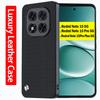 Чехол для Redmi Note 15 Pro / Note 14 15 Pro Plus 5G Текстура волокна PU-кожа Противоударный чехол Funda для Redmi Note 15 5G Capa