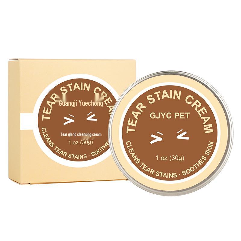 Крем для удаления слезных дорожек для собак и кошек: Мягкое средство для очистки глаз для бишон фризе, тедди и других