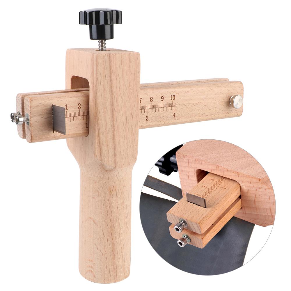 Leather Craft Strip Belt Maker With 5 Sharp Blades and Allen Wrench Hand Cutting Tool Leather Tools DIY Leather Strap Cutter