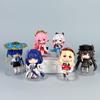 6pcs/set Mini Model Doll Kids Gifts Xiao Raiden Shogun Hu Tao Yae Miko Figures Statue Toys