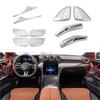 Серебристая сетка на твитер динамика двери для Mercedes-Benz C-Class W206 2022 года
