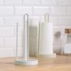 2 шт. Свободностоящий держатель рулонной бумаги для полотенец Пластиковый держатель для бумажных полотенец Подставка для тканевых полотенец Кухня