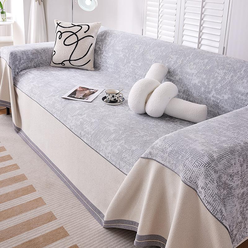 -Роскошное лоскутное полотенце из шенилла для дивана, чехол для кресла с защитой от царапин, декоративное покрывало на 3/4/5 мест на все сезоны