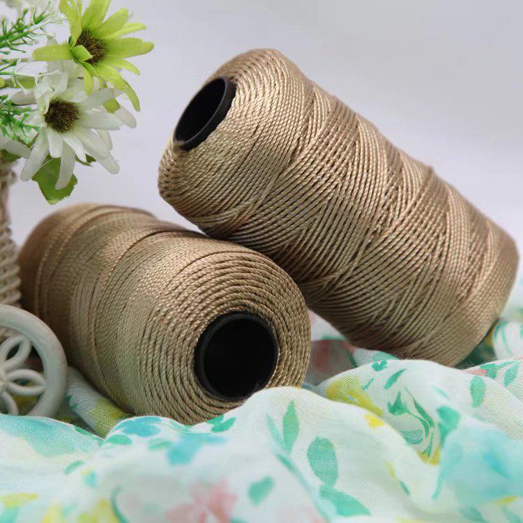 Ice Hemp Yarn: 3-Strand Hand-Woven Crochet DIY Kit