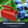 Portable Berry Picker Ergonomic Berry Pick Rake Plastic Handle Picking Tool Blueberry Collection Harvester with Ergonomic Handle