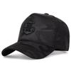 Fashion Ship Anchor Embroidery Baseball Cap Black Camouflage Tactical Hat Outdoor Travel Hats Cotton Caps