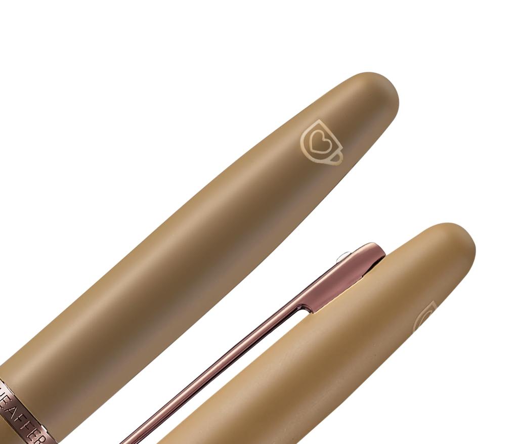 Sheaffer VFM 9428 Coffee Edition Matte Brown Ballpoint Pen with Regal Brown PVD Trim